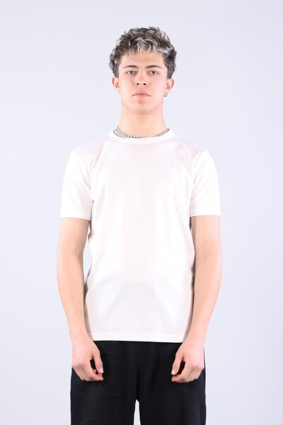 Mckanzie 2143-1 Tricou cu decolteu rotund și bordură integrală