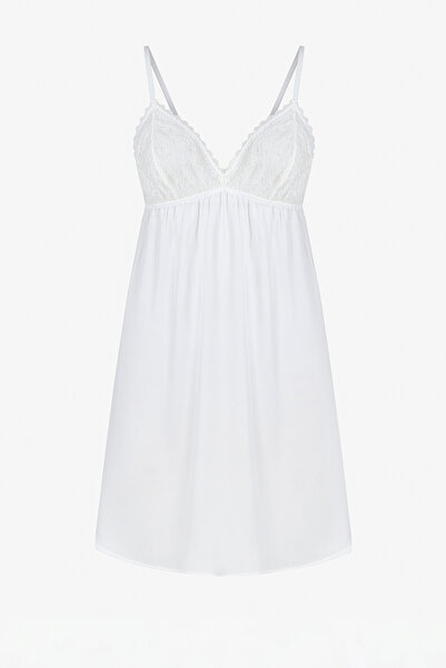 Penti Kırık Beyaz Bridal Charming Gecelik