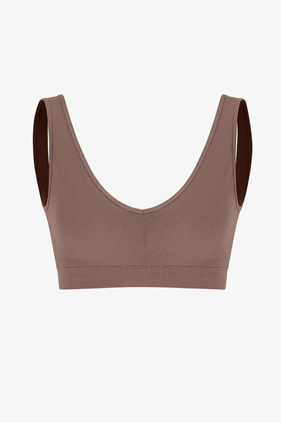 Penti Kahverengi Seamless Top