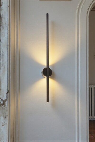 Bamyum Vievis Siyah Led Aplik Tekli Duvar Apliği Salon Koridor Otel Restoran ...