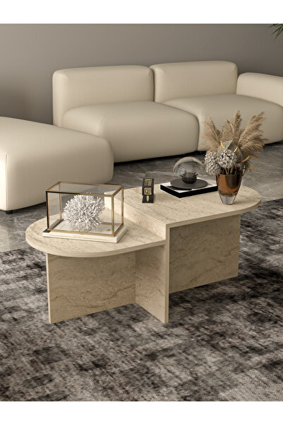 GOLDFALEZ Orta Sehpa Yan Sehpa Tekli Setro Atlantik Çam 9511