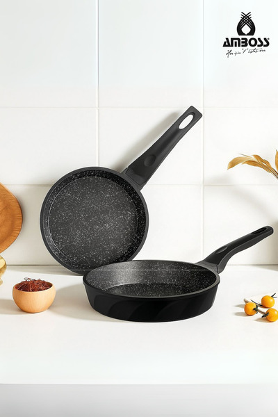 Amboss Vento 2 Piece Cast Iron 18-26 cm Pan Set