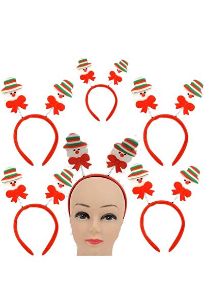 partidolu Бантик, кольоровий капелюх, сніговик, корона, новорічна корона, 6 штук