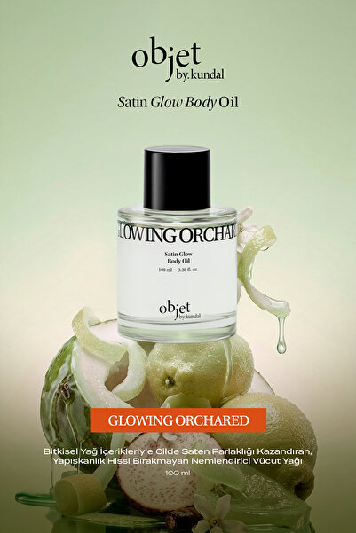 Kundal زيت الجسم الساتان غير اللزج الذي يعطي إحساسًا باللمعان (Glowing Orchard)