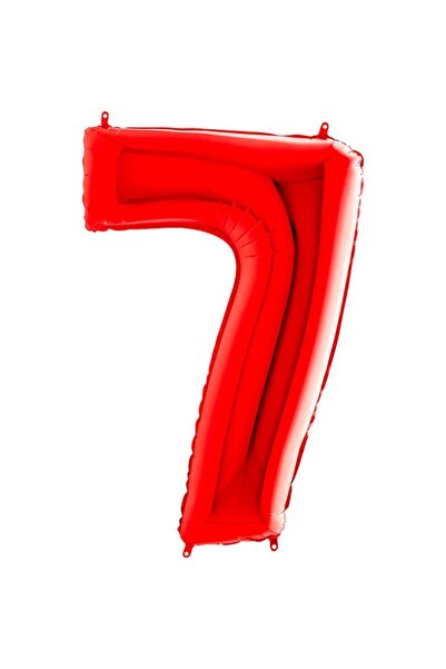 Pandoli بالون بارتيتولو 7 أرقام مقاس 100 سم لون أحمر