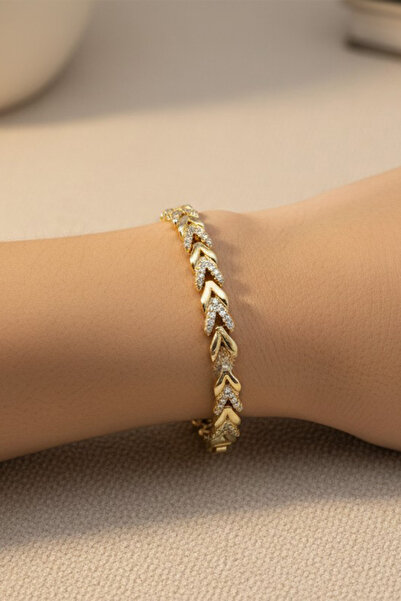 XUPING JEWELRY STİL İNCİSİ/XUPING JEWELRY BAŞAK İNCE ZİRKON TAŞLI BİLEKLİK