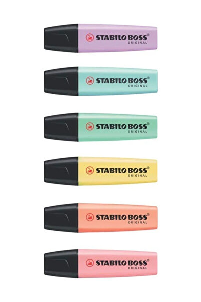 Stabilo Boss Original Fosforlu İşaretleme Kalemi 6 Renk Set