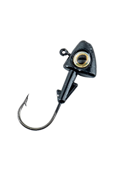 Genel Markalar Jighead - Zoka - Kurşunlu Olta İğnesi - (XH-A 07) - Siyah - 10...