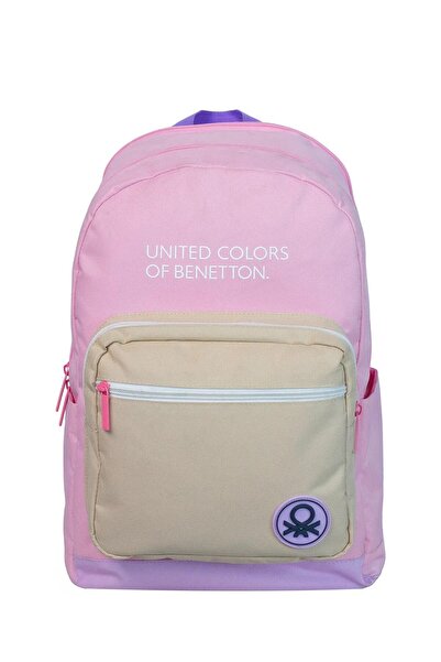 United Colors of Benetton Τσάντα Δημοτικού Σχολείου για κορίτσια Tricolor - Κ...