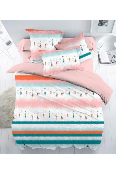 NANOSOFT Set de husă de pilotă cu pisică, o singură culoare, dublă