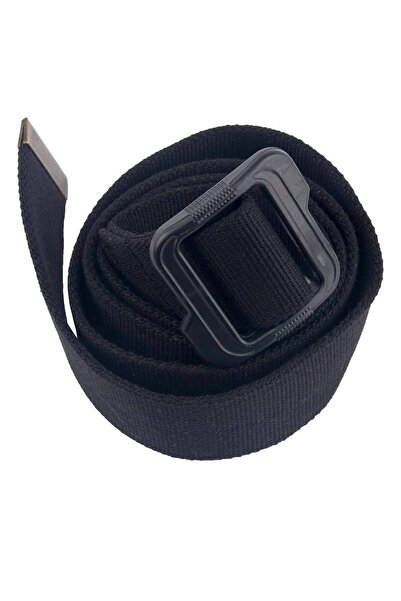 Polis Sepeti Kırılmaz Plastik Toka Taktik Kemer Siyah