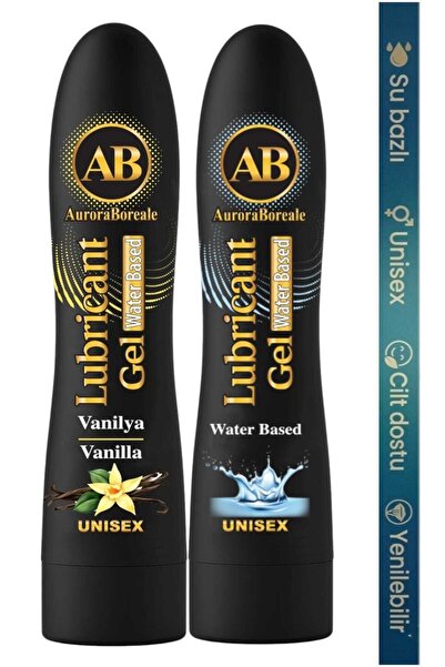 AuroraBoreale Sade ve Vanilya Aromalı 200 Ml Kayganlaştırıcı Jel Lubricant