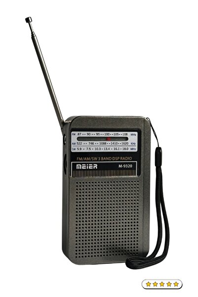 Genel Markalar Nostaljik Cep Radyosu 3 Radyo Bandı Şarjlı Küçük Radyo Deprem ...