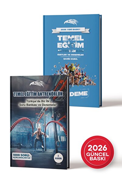 Temel Eğitim Antrenörlük İkinci Kademe Güncel Set