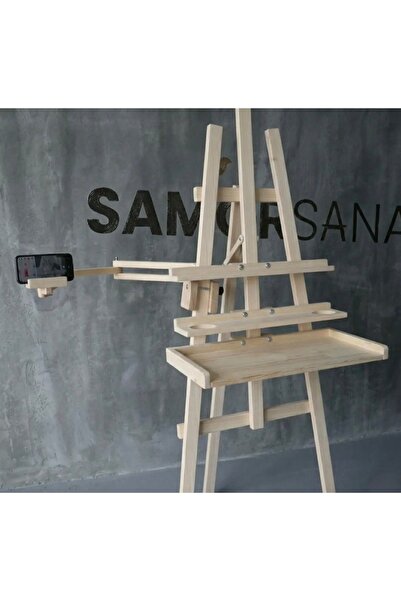 Samor Sanat Profesyonel Premium Aparatlı Şövale 190cm
