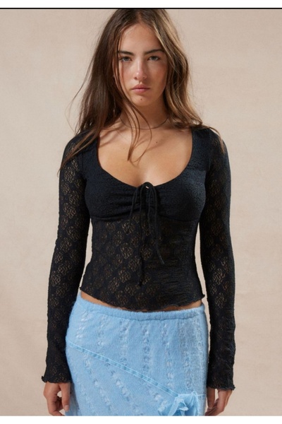 MAXLEVEL MODA ΜΠΛΟΥΖΑ ΜΕ ΔΙΑΦΑΝΗ ΔΑΝΤΕΛΑ ΜΕ ΕΠΕΞΕΡΓΑΣΙΑ ΕΠΕΞΕΡΓΑΣΙΑΣ ΤΟΥ ΜΕΤΑ...