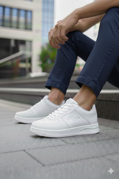 Jump 21516 Ортопедичні кросівки унісекс БІЛІ