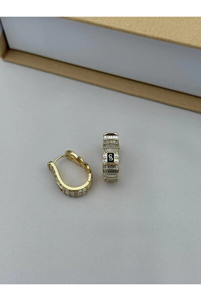 Luseda أقراط كارارموز VIP جورميت موناكو باجيت مرصّع بالأحجار