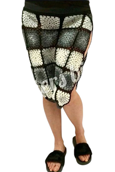 bi ters bi düz elrgüsü design shalwar