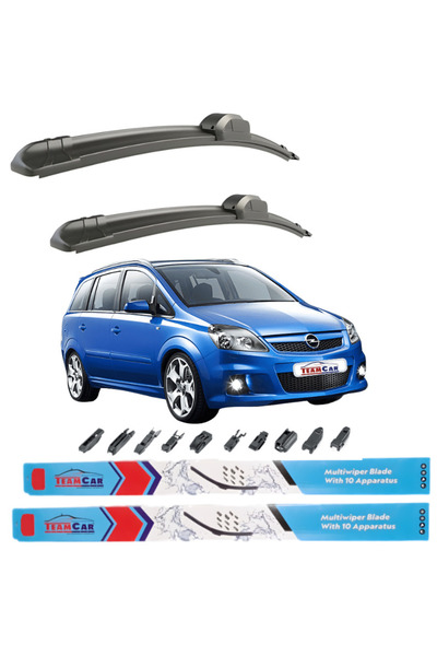 TEAMCAR Lamele ștergătoare OPEL Zafira B (2005–2011) TeamCar ®   Hibrid – Set...