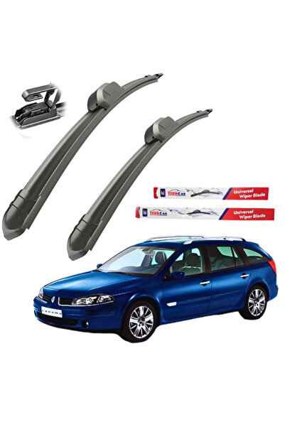 TEAMCAR Renault Laguna II (2001-2007) Комплект предни чистачки за плоски авто...