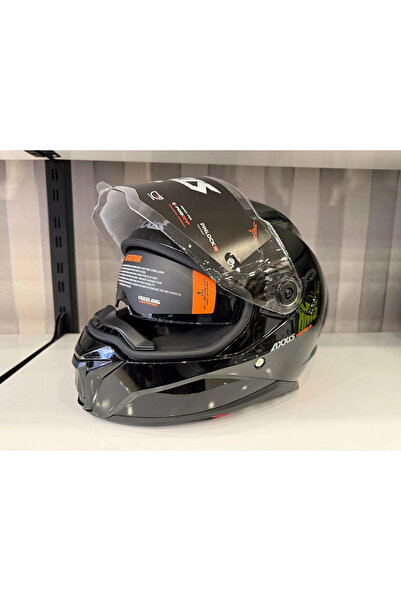 AXXIS KASK PANTHER SV SOLID A1 PARLAK SIYAH