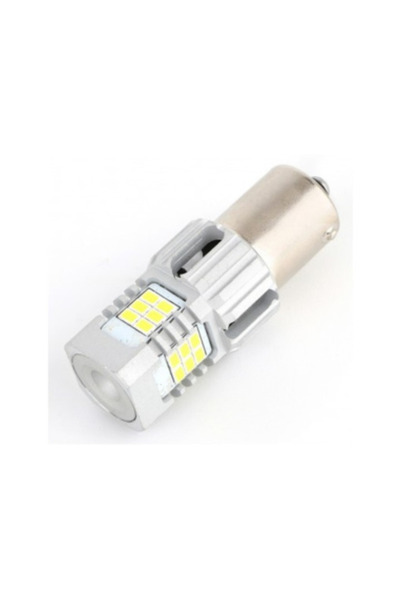 Xenon Bright LED auto alb BA15S cu 24 SMD 3020 12V Canbus BTLE5040A-BA15S-ALB