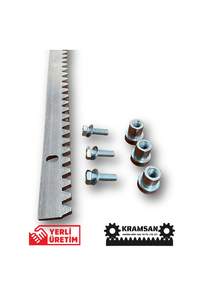 KramsanGlobal 8x30mm Bahçe Otomatik Kayar Kapı Kremayer Dişlisi 1 Metre