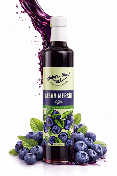 NATURES FOOD Yaban Mersini Özü 700gr %100 Doğal • Katkısız • Soğuk Sıkım • Yo...