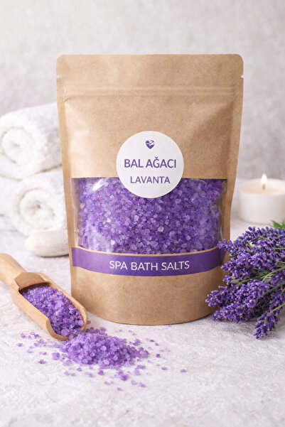 BAL AĞACI Lavanta Kokulu Banyo Tuzu 1 Kg Ayak Ve Vücut Banyosu Için