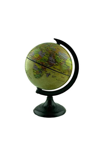 Masis كرة أرضية عتيقة مع مبراة قلم 10 سم