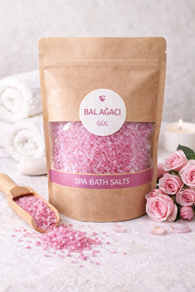BAL AĞACI Gül Kokulu Banyo Tuzu 1 Kg Ayak Ve Vücut Banyosu Için