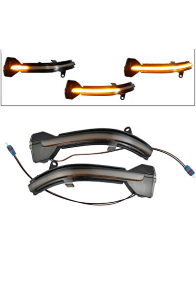 Xenon Bright Set de 2 semnalizatoare LED oglindă dinamică BMW F10, F07, F12, ...