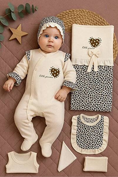 Babydonat Leopard Patterned Set of 8 Newborn