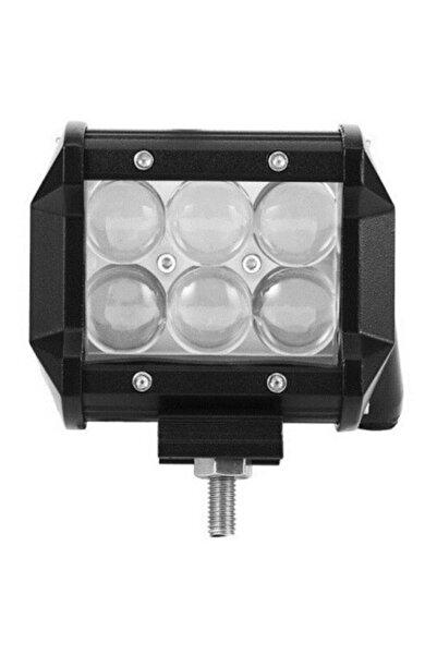 Xenon Bright Bară LED Auto Offroad 4D 18W/12V-24V, 1530 Lumeni, 4"/10 cm, Fas...