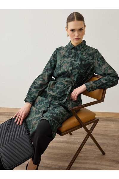 Refka Τουνίκ με σχέδιο με κορδόνια - Πράσινο -