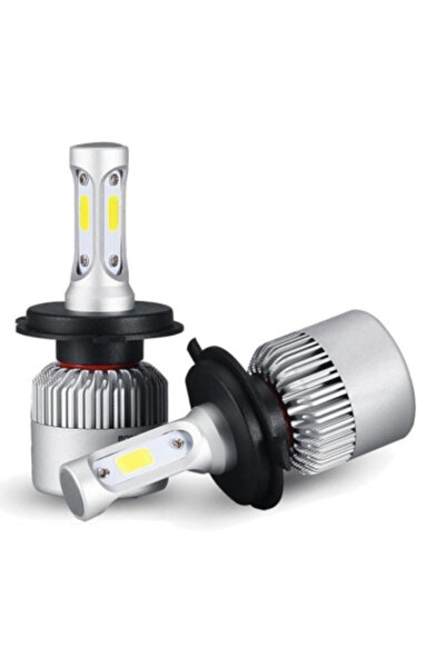 Xenon Bright Set de 2 LED-uri H4 Hi-Low COB Canbus, 72W, 8000 Lm, 12V - 24V 6...
