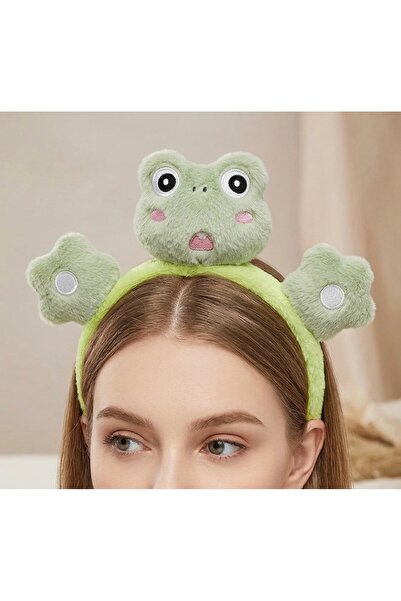 ADAA GIFT Sevimli Kurbağa Figürlü Taç - Çılgın Taç - Hediye Taç