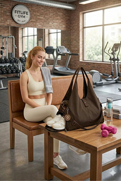 H&D COLLECTİON Великий розмір, дуже легка спортивна сумка через плече Giglio,...