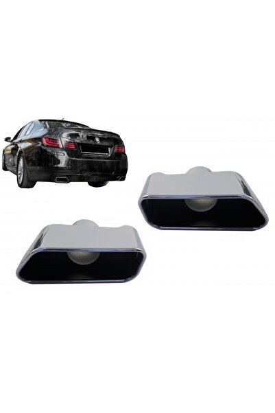 tuningset Απολήξεις εξάτμισης κατάλληλες για BMW Σειρά 5 F10 F11 2011-2017 Σπ...