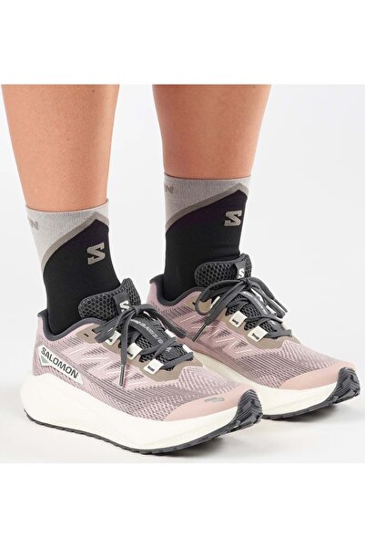 Salomon Aero Blaze 3 Grvl Patika Koşu Ayakkabısı Unisex Spor Ayakkabı PUDRA