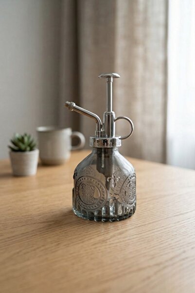 Miniminti Vintage γυάλινο μπουκάλι ποτίσματος φυτών - γκρι