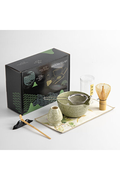 Arabest 7pcs matcha whisk set Ceremony Accessory, Matcha Whisk, , Tea Spoon, ...