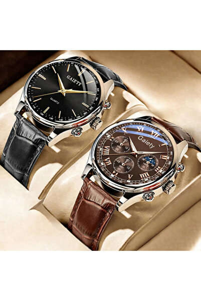 Gaiety Set Premium Cadou Ceasuri Barbati - Accesorii Elegante cu Ambalaj Cadou