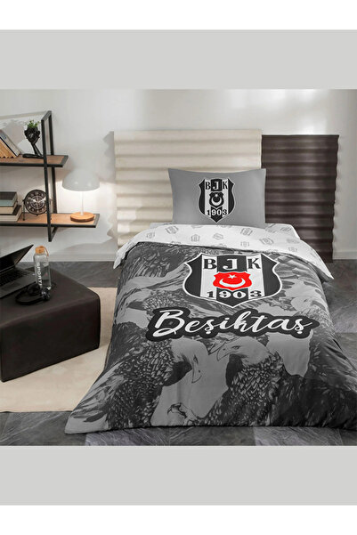 Taç Licensed Duvet Cover Set Beşiktaş Kartal Single Person