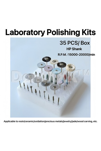 Choice 35pcs 35-Piece Grinding & Polishing Set, HP Shank Diameter 2.35mm Diam...