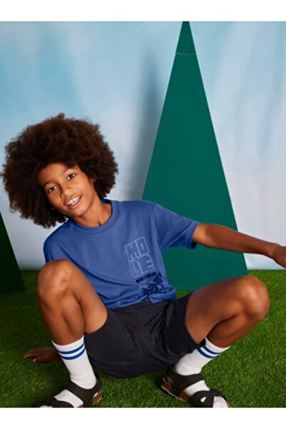 MAYORAL Men's youth 6677 palm t-shirt shorts set gkm0156