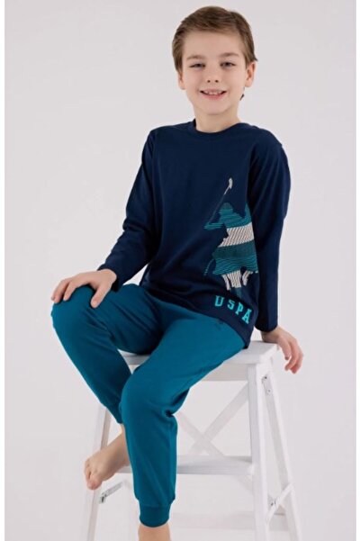U.S. Polo Assn. طقم بيجامة للأولاد US2226-4