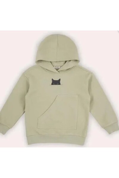 Panço ERKEK ÇOCUK M.O CEP DETAYLI KAPÜŞONLU SWEAT GK7035