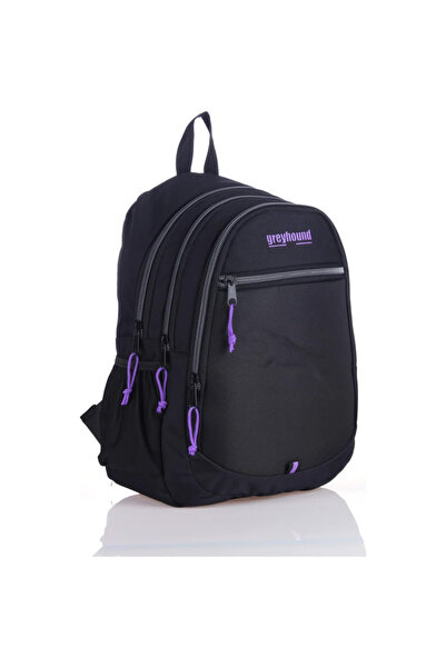 Relaxion Rucsac negru din material căptușit impermeabil 2048